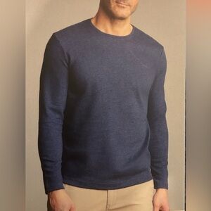 English Laundry Men's Deep Blue Crewneck Sweater. Size XXL